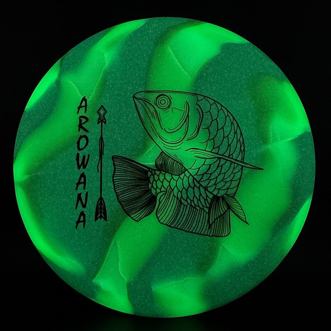 glO-G Arowana - Seafoam Disc Golf Putter