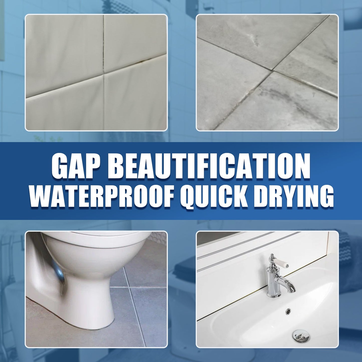 Waterproof Tile Repair Pen for Bathroom and Floor Crevices