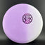 Nerve Muse - UV Reactive Disc Golf Putter - White with Mini TSA Stamp
