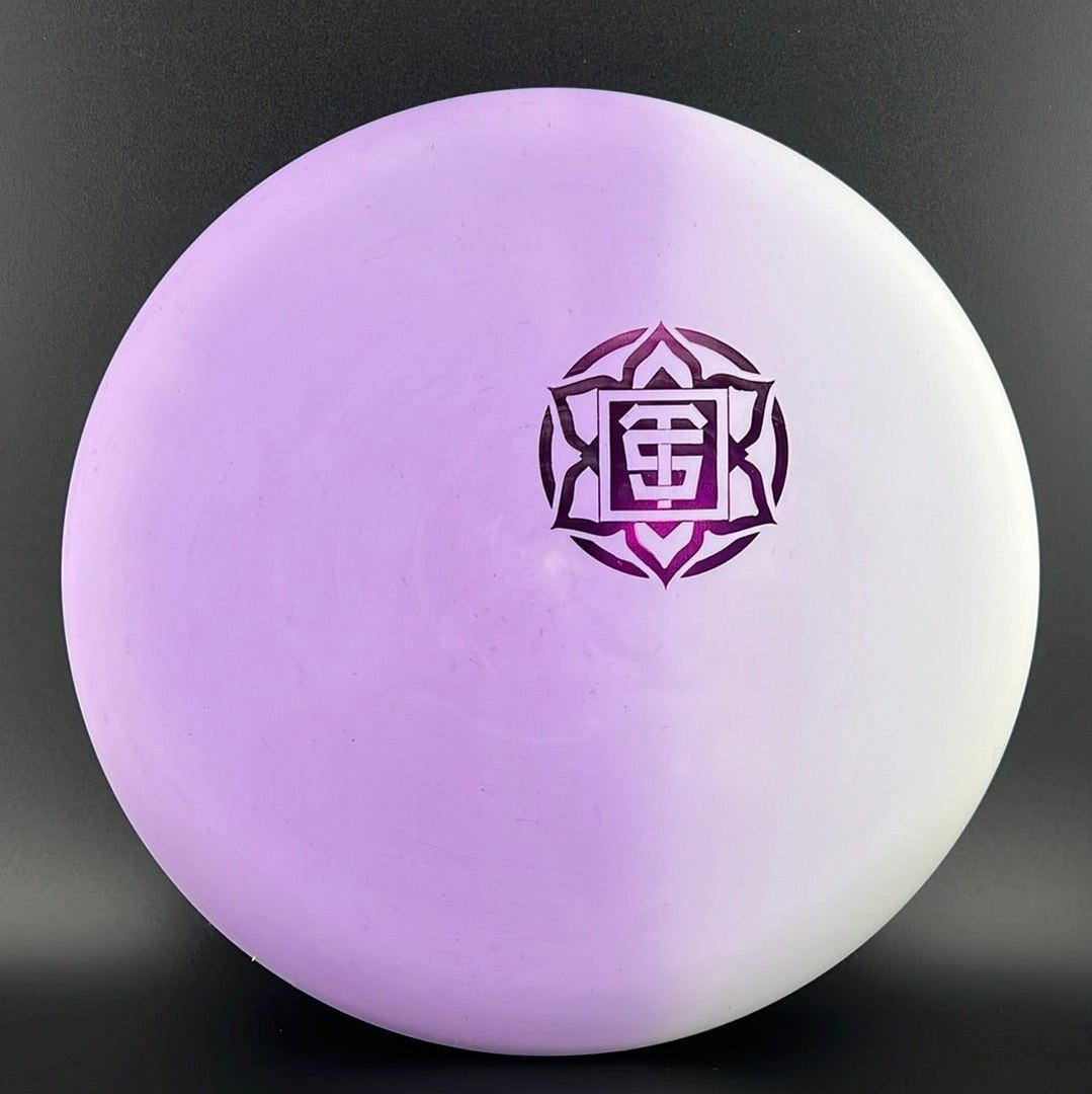 Nerve Muse - UV Reactive Disc Golf Putter - White with Mini TSA Stamp