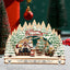 Christmas Wooden Decorations Christmas Village Shopping Mall Window Display Creative Handmade DIY Christmas Gifts - Korvel