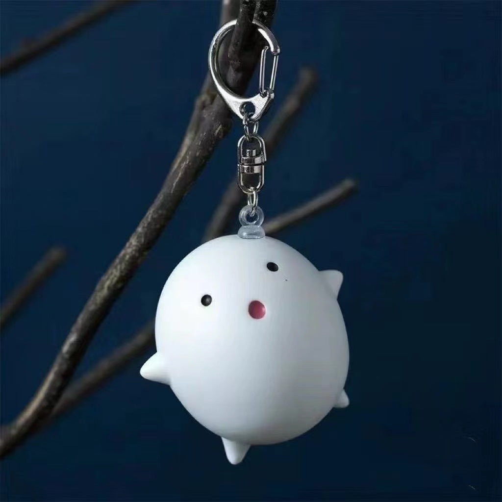 What kind of life do you want to live? Anime peripherals, wow wow, Miyazaki Hayao series keychain pendant - Korvel