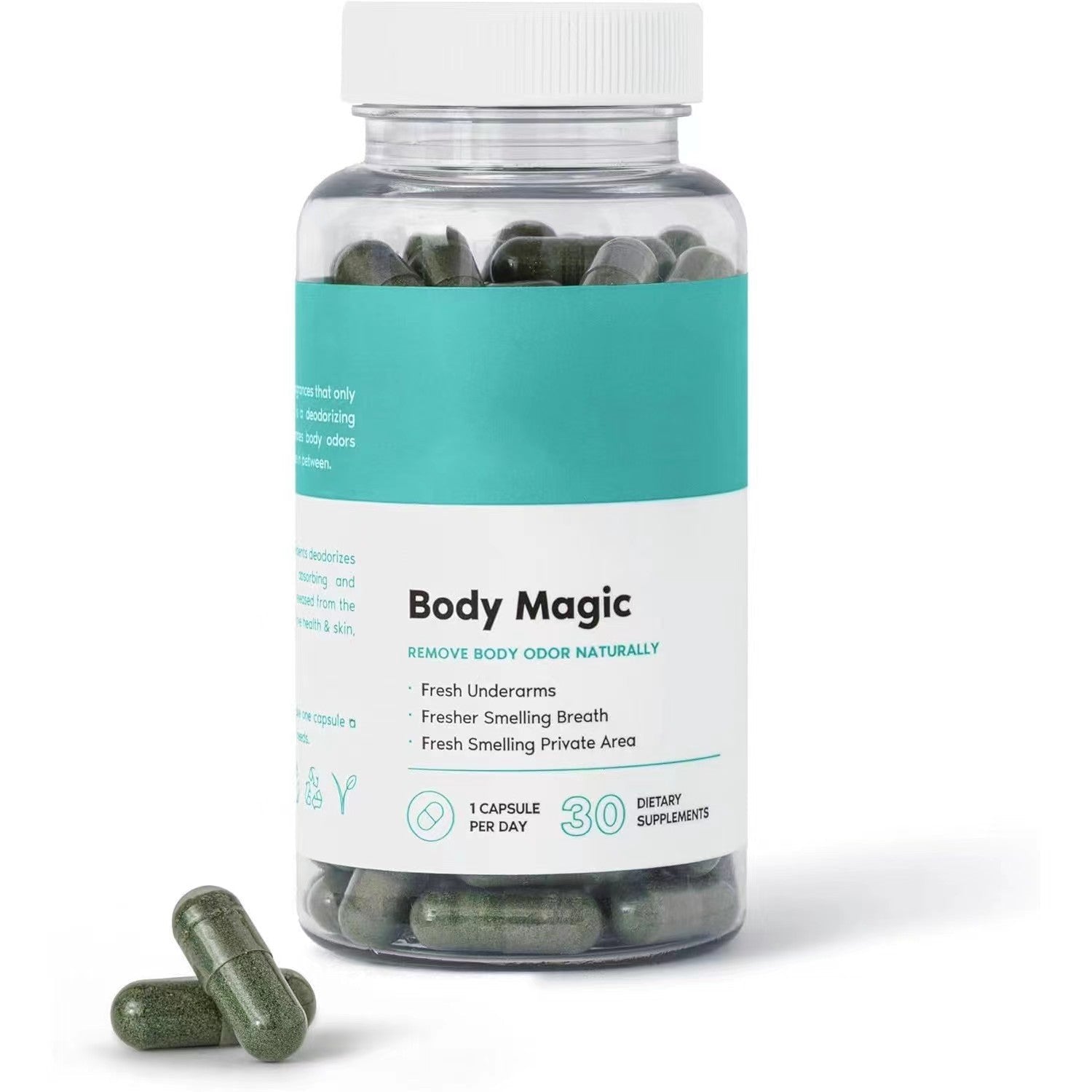 Chlorophyll Capsules Body Magic Capsules GMP Chlorophyll Capsules - Korvel