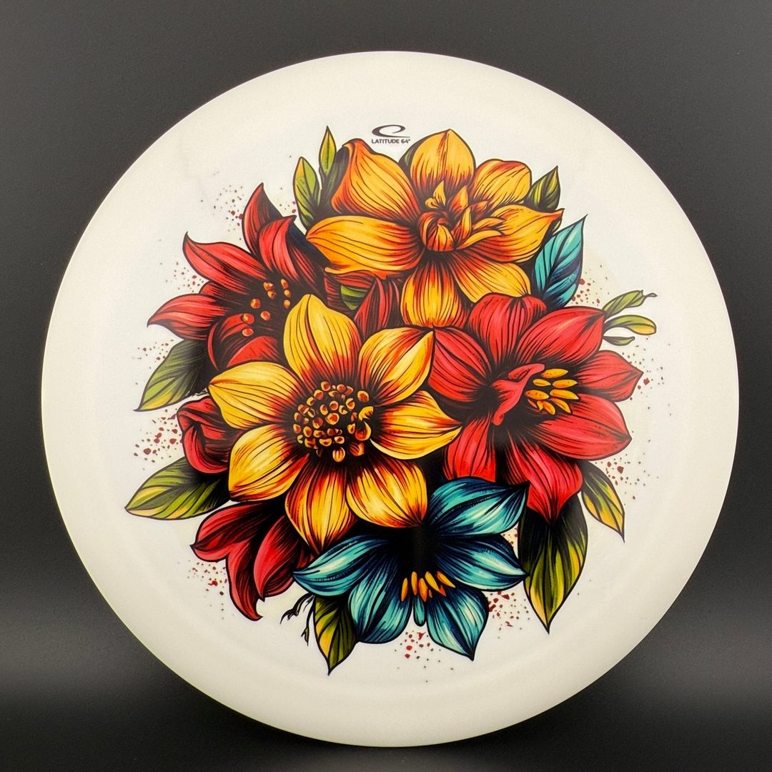Oro Zafiro - Disco Golf Driver DecoDye Flowers