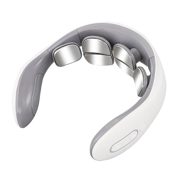 Cervical Spine Massager Home Electric Intelligent Neck Guard Neck Massager Spine Pulse Shoulder And Neck Massager - Korvel