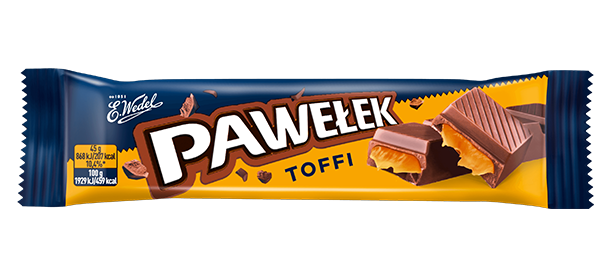 Toffee Wedel Pawelek 45g - Délice de bonbon premium