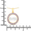 0.64 Carat Genuine Tanzanite Sterling Silver Pendant