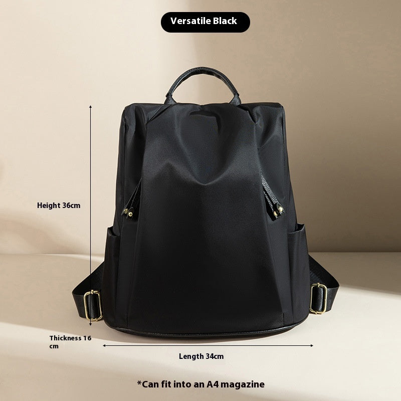 Fashion Commuter Contrast Color Travel Bag Backpack