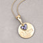0.21 Carat Genuine Tanzanite Sterling Silver Pendant