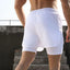 Shorts actifs pour hommes avec cordon de serrage et doublure de compression