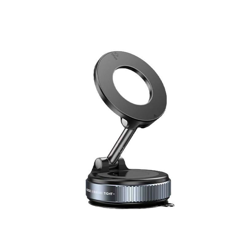 Magnetic Car Mount Vacuum Suction Cup Holder for Navigation Black Technology Product - Korvel