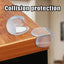 Coins d'angle transparents EdgeGuard - Protecteurs transparents de 16 pièces