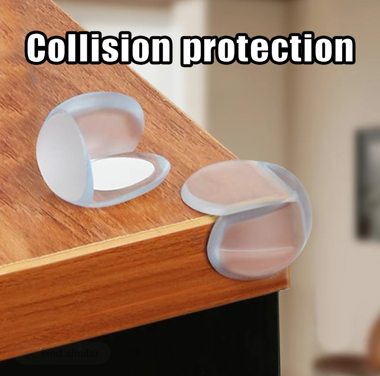 Coins d'angle transparents EdgeGuard - Protecteurs transparents de 16 pièces