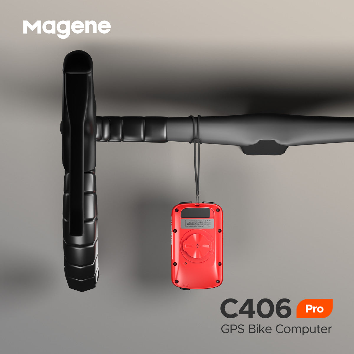 Magene Mckin C406pro Bicycle Wireless Smart Stopwatch English Version GPS Speed Monitoring Riding ANT+ - Korvel