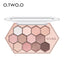 Honeycomb Hexagonal Star Diamond Eyeshadow Palette Taro Powder Honey Earth Eyeshadow Natural Highlight 12 Colors - Korvel