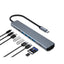 Ten-in-One Type-C Expansion Dock with HDMI and Ethernet