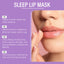 Grape Sleep Lip Mask, Gentle Nourishing Lip Color Bright Moisturizing Lip Skin Moisturizing Lip Mask - Korvel