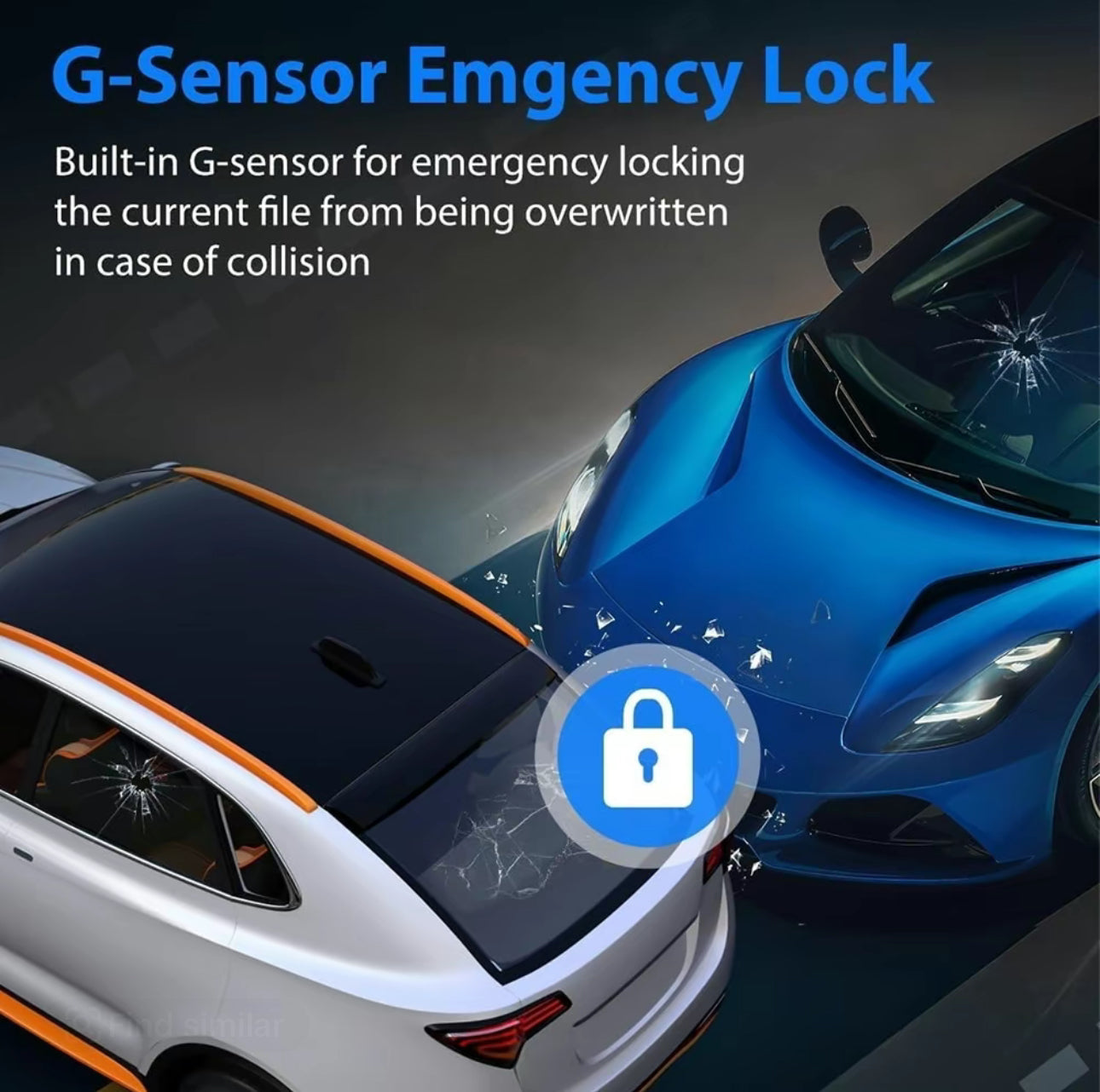 Cámara de tablero de 3 lentes con WiFi y visión nocturna