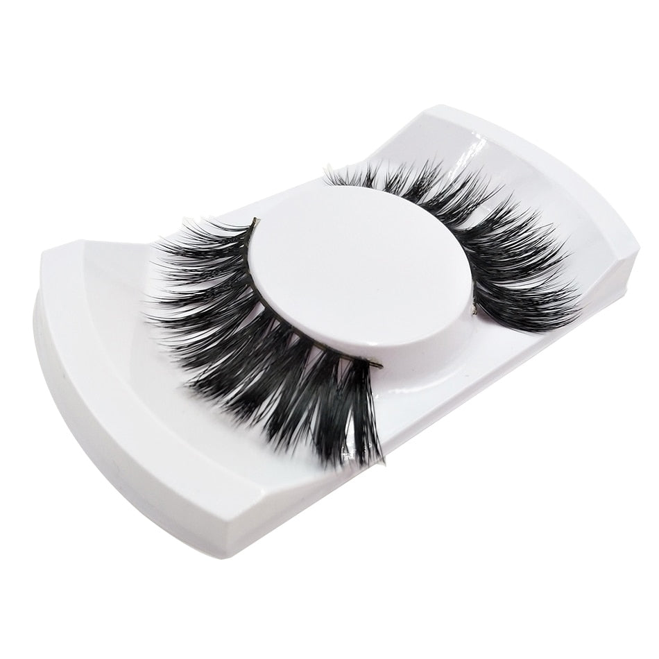 Faux cils longs Wispy Volume - Poils de vison premium
