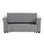 U_STYLE Convertible Soft Cushion Sofa Pull Bed ,for Two People to Sit On - Korvel