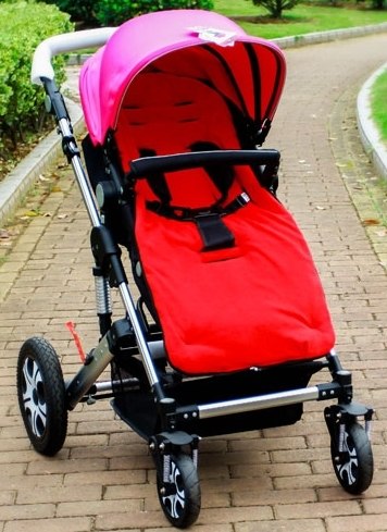 Baby Stroller Footmuff Carseat Sleep Bag Pram Polyester Envelop Strap On The Carriage Warm Booties winter autumn - Korvel