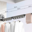 Multifunctional Retractable Fold Away Clothes Drying Hanger Space-Saving Bathrooms Usage - Korvel