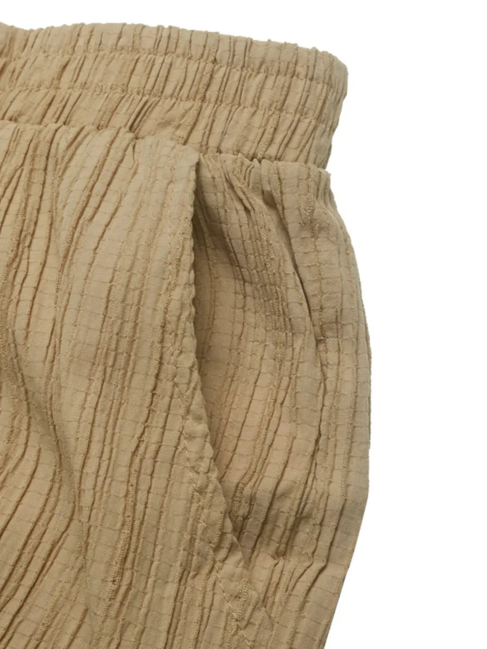 Perfee Textured High Waist Joggers - Korvel