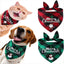 Christmas Day Border Protection Pet Small, Medium, and Large Dogs, Dogs, Cats, Teddy Triangular Towels, Water Jars - Korvel