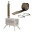 Adjustable Fireproof Stove Pipe Wrap with Clamps - 5m x 5cm