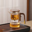 Elegant Heat-Resistant Glass Tea Set with Magnetic Suction