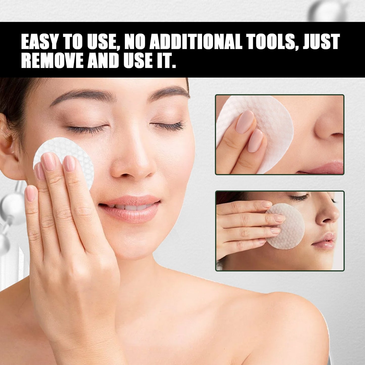 Detox Pads, Mildly Remove Blackheads Silence Is Exquisite Moist Bright Skin Pores - Korvel