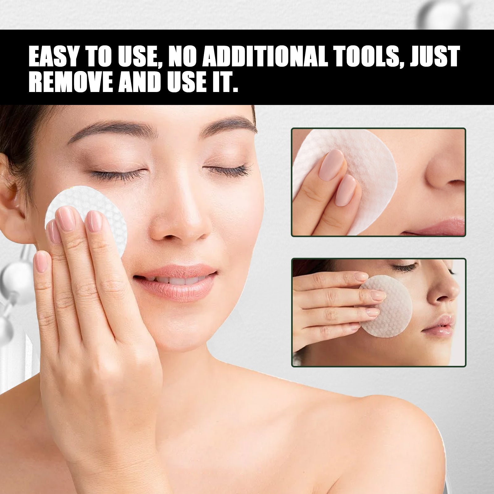 Detox Pads, Mildly Remove Blackheads Silence Is Exquisite Moist Bright Skin Pores - Korvel