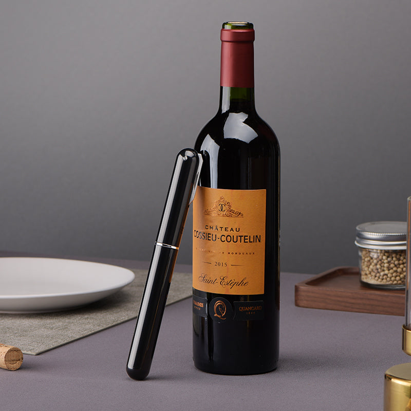 New Beautiful Fashion Pen-Shaped Wine Cork Air Pressure Creative Wine Corkscrew - Korvel