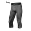 Collants 3/4 de gym pour hommes pour une performance active