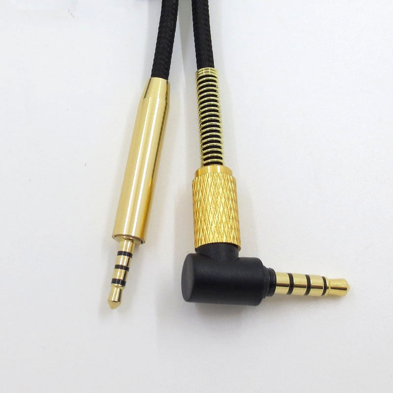 Suitable for Y50 Y40 live2 Dr. QC25 QC35 2.5-to-3.5 wire controlled headphone cable - Korvel