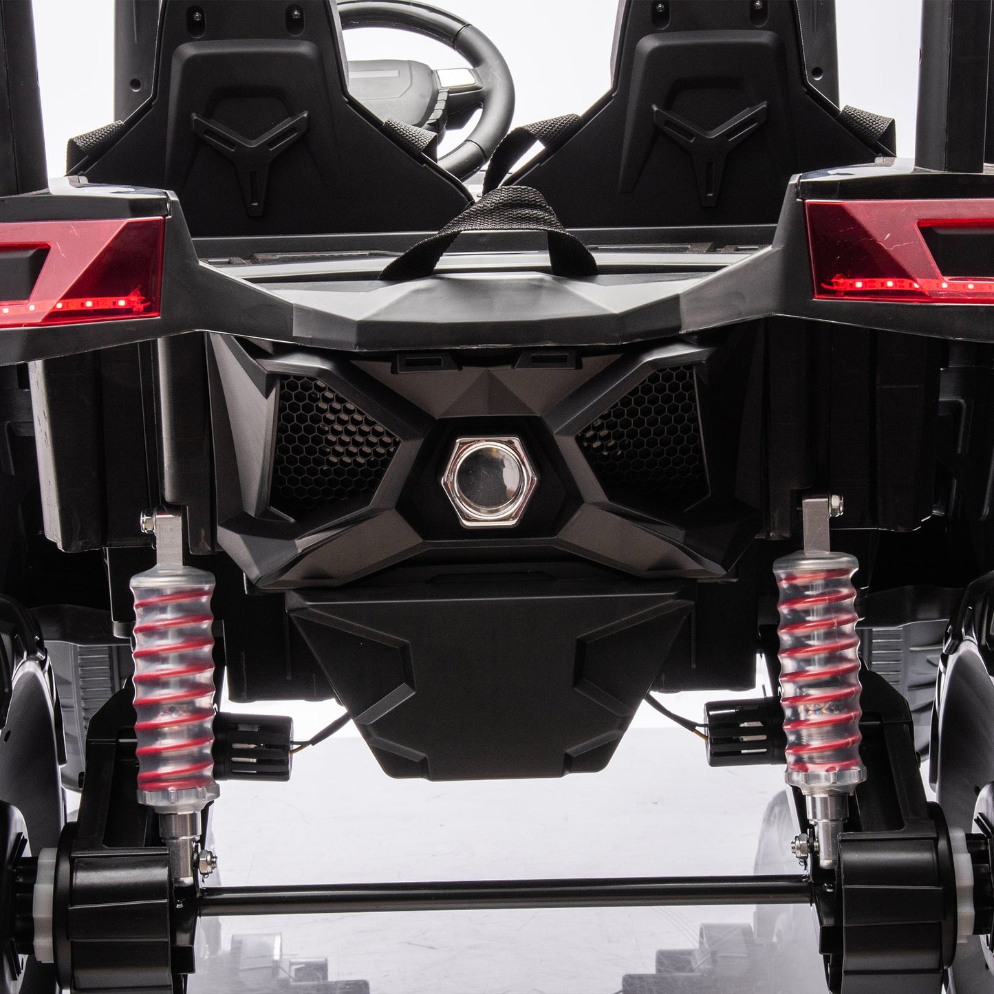 Side by Side 4x4 Ride on Off-Road Truck with Parent Remote Control, Battery Powered Electric Car w/High Low Speed - Korvel