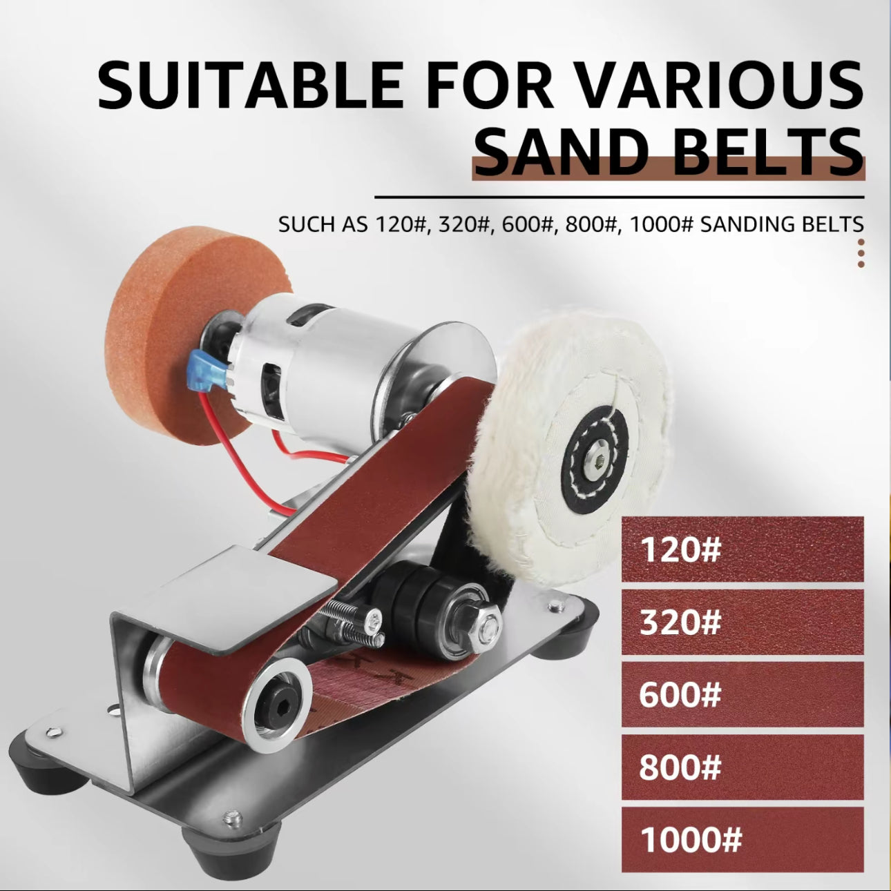 SteelEdge Mini Belt Grinder - Korvel