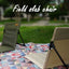 Outdoor camping backrest cushion chair portable folding chair tent leisure chair balcony park lawn picnic chair - Korvel