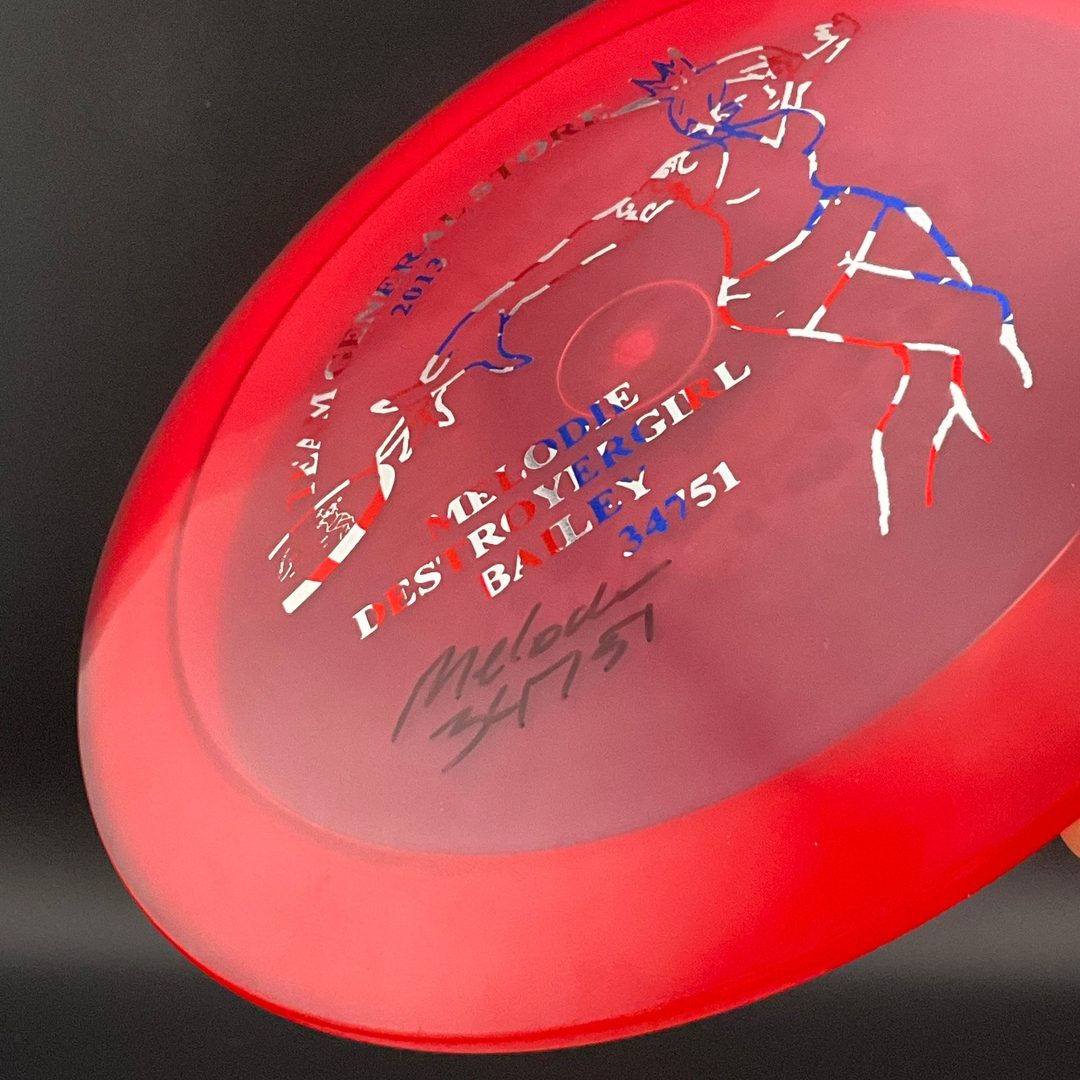Champion Destroyer Disc - Firmado por Melodie Bailey