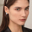 Fashionable freshwater pearl earrings s925 pure silver round strong light bulb earrings - Korvel