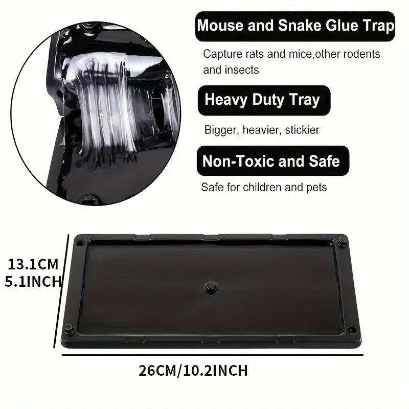 Pièges à souris et insectes en colle premium - 2 pièces