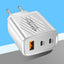 40W Dual PD+USB Fast Charging Adapter