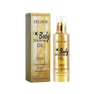 Radiant Body Glitter Oil for a Stunning Glow