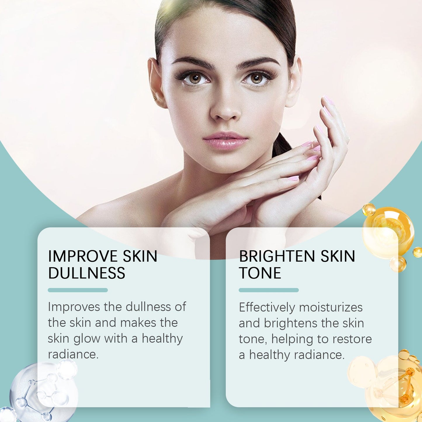 Nicotinamide Brightening Serum, Gently Nourishing, Hydrating And Brightening Facial Skin Moisturizing And Skincare Essence - Korvel