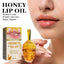 Honey Lip Oil, Reduces Lip Lines Prevents Dryness And Flaking Moisturizing Lip Oil - Korvel