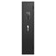 3-4 rifle and handgun safes, quick fingerprint with detachable rack and 2 adjustable gun slots - Korvel