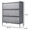 3 Tier Pantry Storage Cabinet Baker Racks for Kitchen with Storage Kitchen Pantry Storage Cabinet Microwave Rack Storage Rack - Korvel
