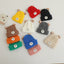 Autumn and winter children warm knitted hat cute bear candy color woolen hat Korean male and female baby warm hat trend - Korvel