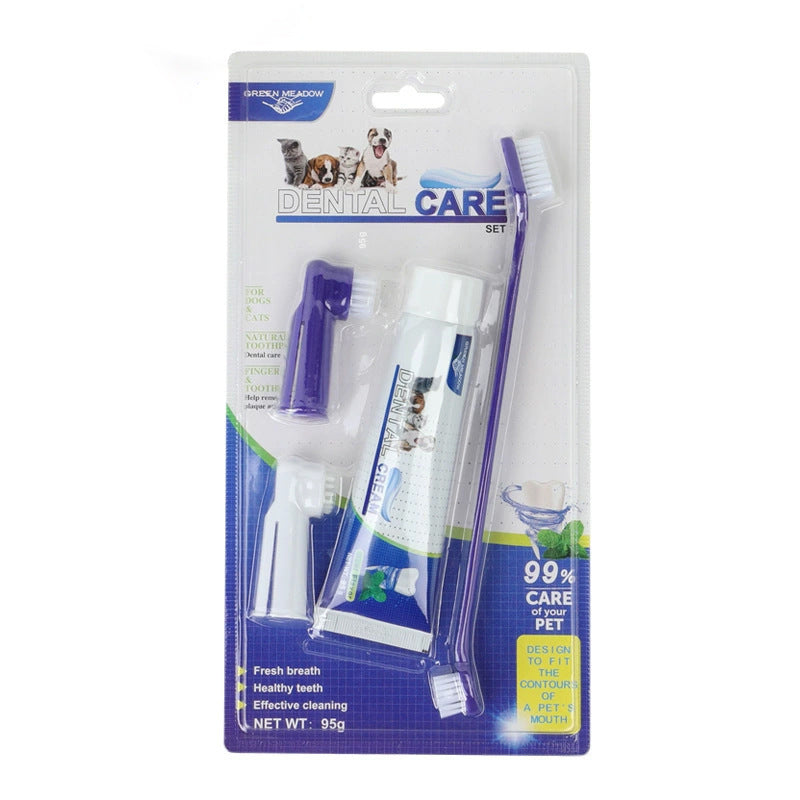 Ensemble de soins dentaires premium pour chiens et chats