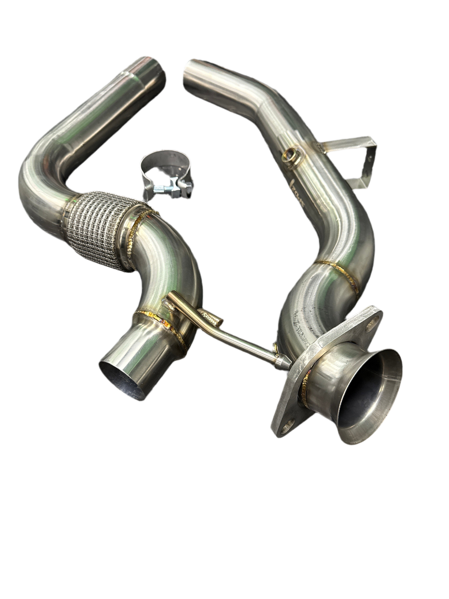 SPDZ1 Performance High Flow Downpipe for 2015-2023 Ford Mustang EcoBoost 2.3T - Korvel
